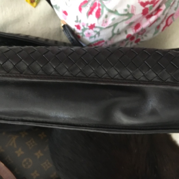 Beautiful woven leather Italian shoulder bag - Picture 3 of 7